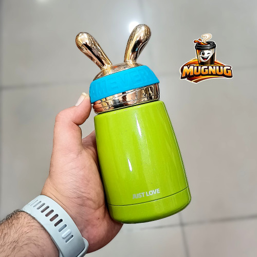 تراول ماگ خرگوشی joo درب پیچی حجم ۳۰۰ میلی لیتری