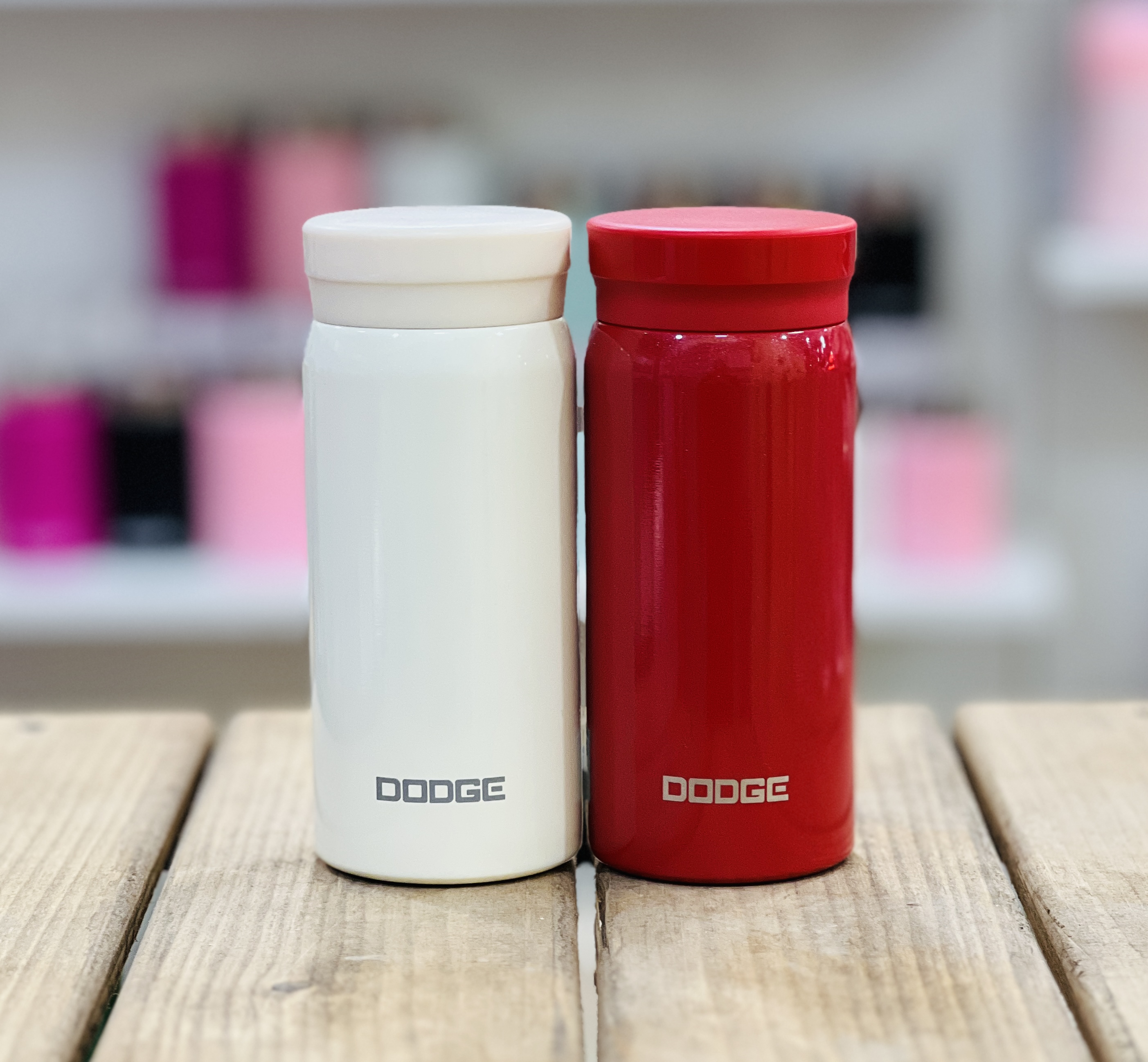 تراول ماگ مینی DODGE حجم ۲۰۰ میلی لیتری درب پیچی